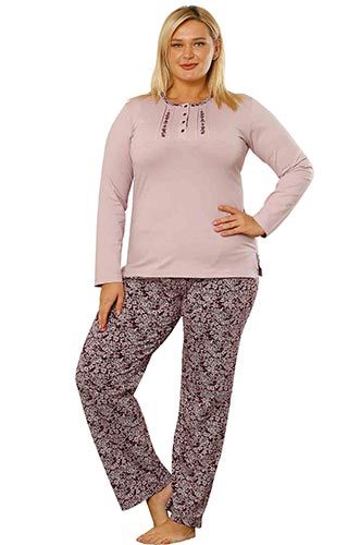 alimer-buyuk-beden-pembe-bayan-pijama-takimi-2452ukb